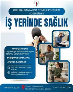 Ofis Çalışanlarına Yönelik Postüral Egzersizler 